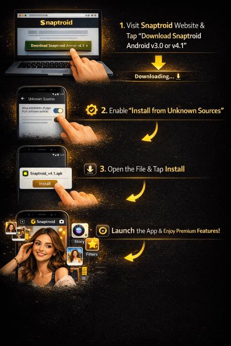 How to Download & Install Snaptroid